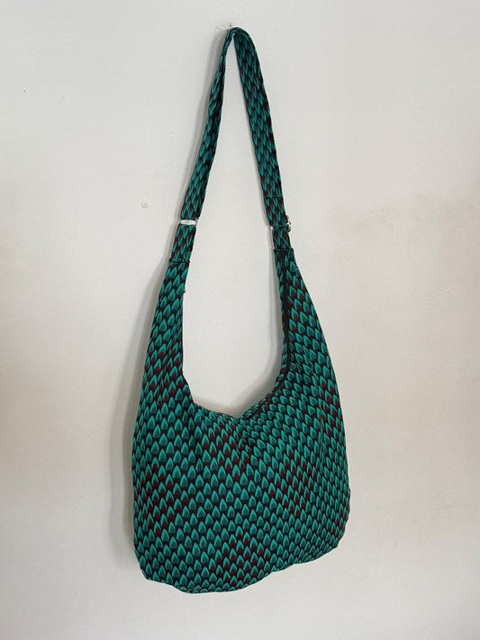 Afrofeminist Rainforest Muse Crescent Bag