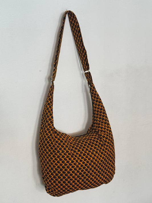 Afrofeminist Crescent Crossbody Bag